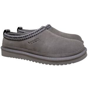 Koolaburra by UGG Men Burree Slip On Clog Slippers Size US 9M Grey Suede